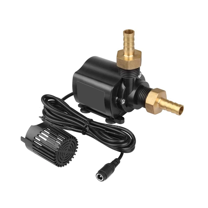 Миниатюрный Бесщеточный Водяной насос 12 В постоянного тока 5 м 800 л/ч с