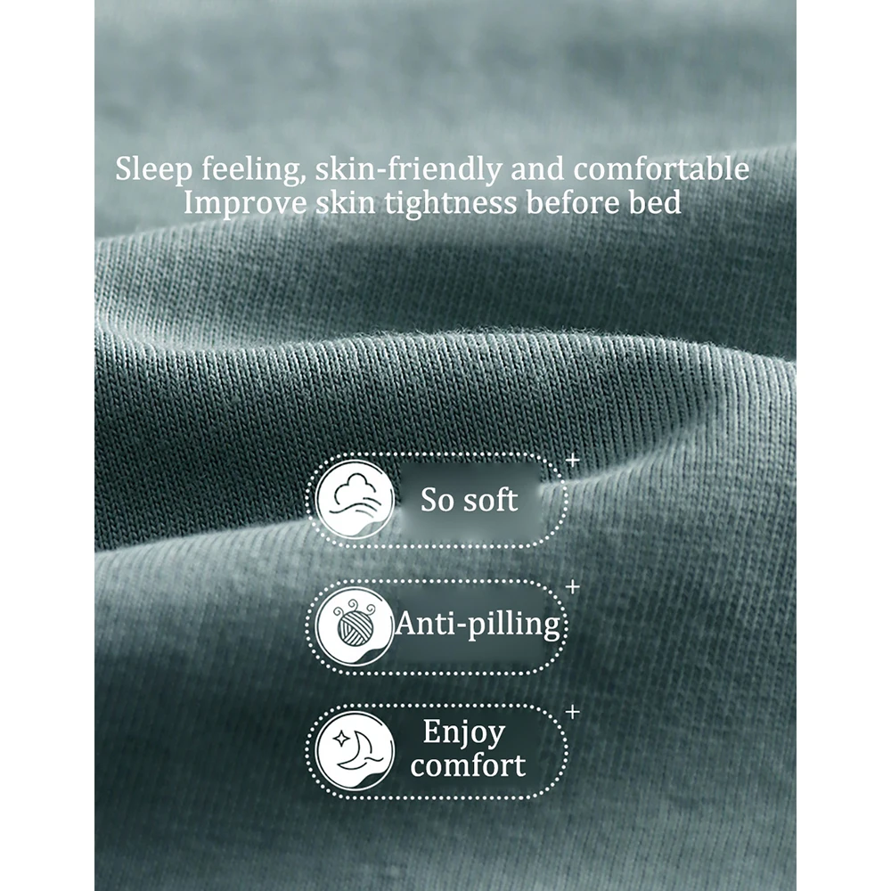 Cotton Solid Robe Sets Men Pajama Soft Home Clothes Luxury Bathrobe V Neck Widened Belt Comfort Pockets Kimono peignoir homme