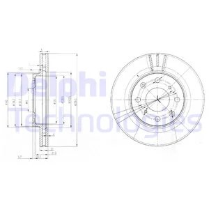 

FOR DELPHI BG3794 DISK ON 02-04 JAZZ 1.2-1.4