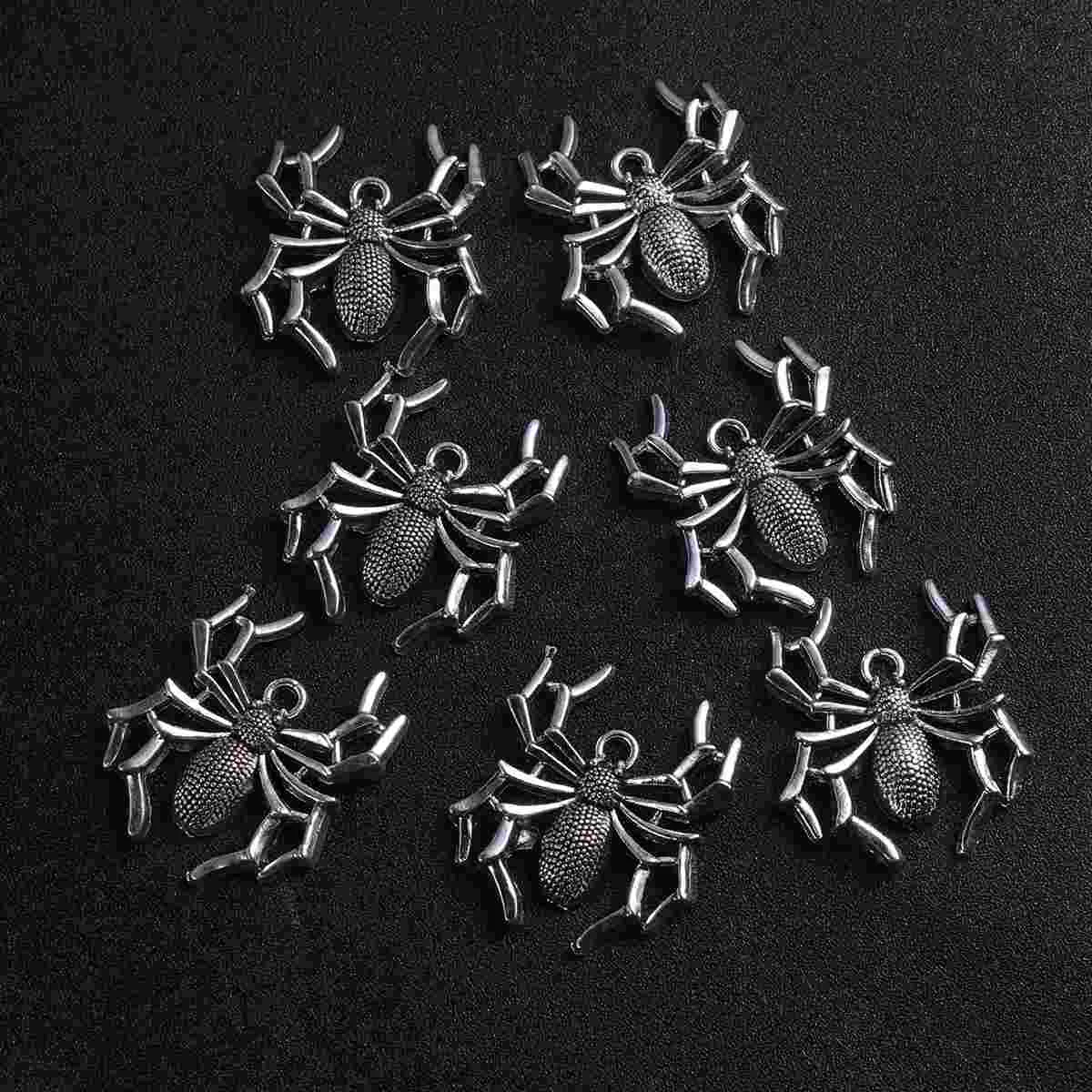 

20 Pcs Stainless Steel Charm Bracelet DIY Pendant Charms Halloween Jewelry Making Pendants