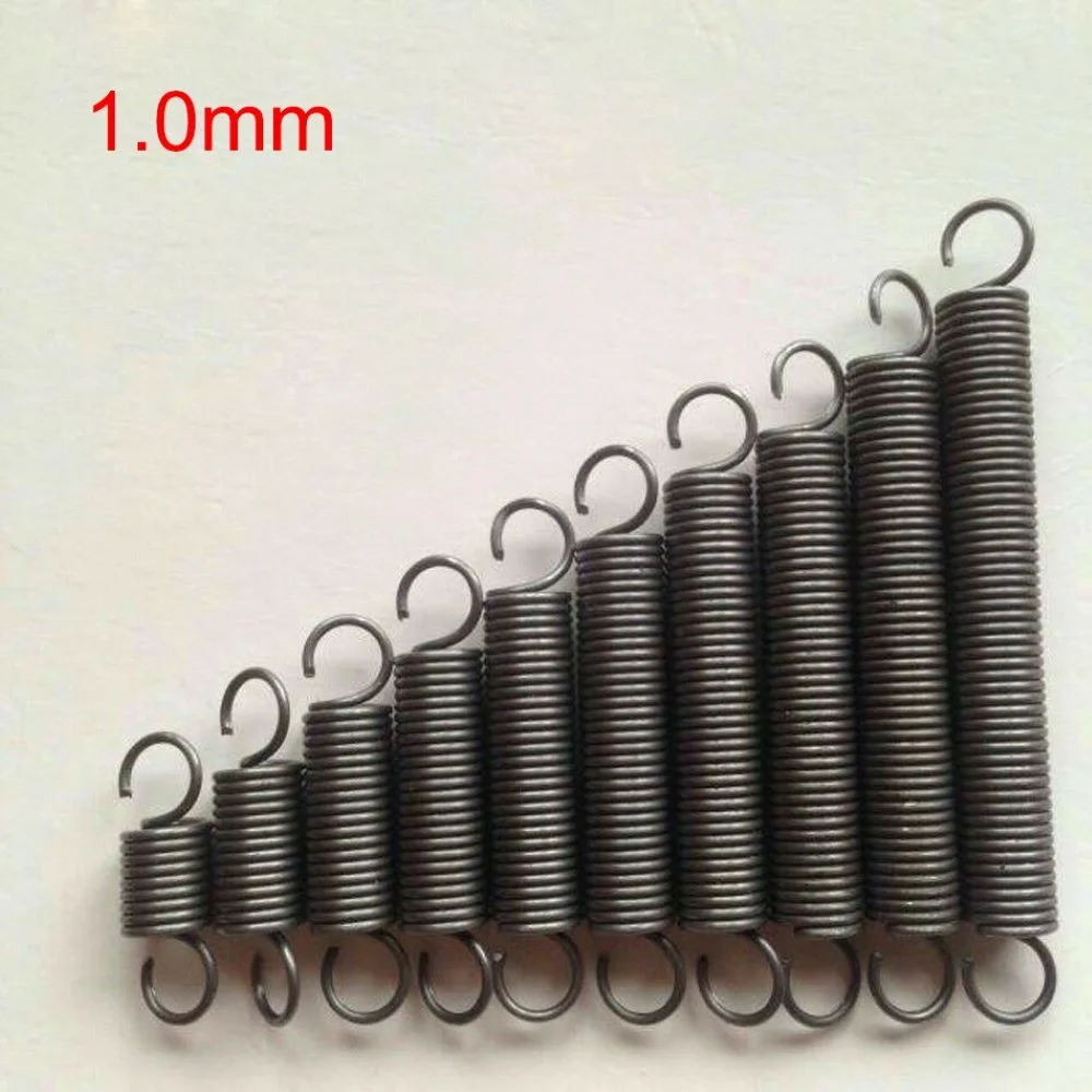 

10pcs Stainless Steel Extension Tension Springs, Wire Dia.0.3mm Out Dia.3mm 4mm 5mm Lenth 10/15/20/25/30/35/40/45/50/55/60mm