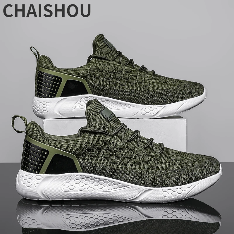 

Y520 Men Casual Sneakers Breathable Mesh Unisex Durable Outsole Trainer Zapatillas Deportivas Hombre Fashion Sport Running Shoe
