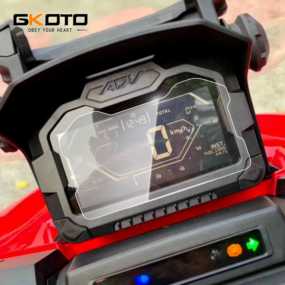 

For Honda ADV150 ADV 150 Motorcycle Scratch Cluster Screen Dashboard Protection Sticker Instrument Film