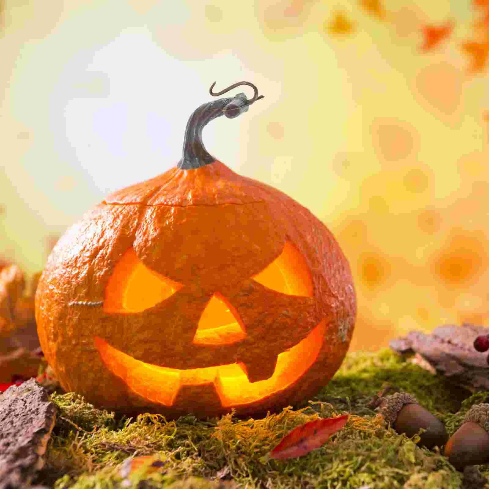 

Pumpkin Stems Pumpkins Stem Decor Diyartificial Harvest Fake Suppliesfor Crafts Craft Fall Simulation Decoration Heads