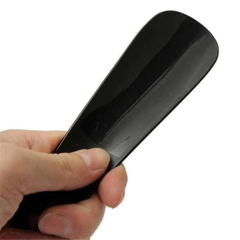 

16cm Shoe Horns Professional Black Plastick Shoe Horn Spoon Shape Shoehorn Shoe Lifter Flexible Sturdy Slip
