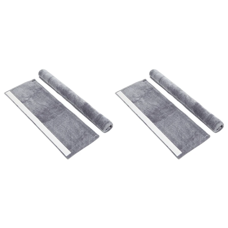 

8X крышка дверной ручки холодильника, кухонное приспособление, декоративные ручки, зеркальные перчатки, серый