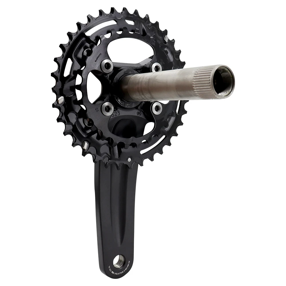 Шатуны для горного велосипеда SHIMANO DEORE FC-M4100-2 2x10 скоростей 36-26 зуб. 2 шт. Q-фактор 170/175