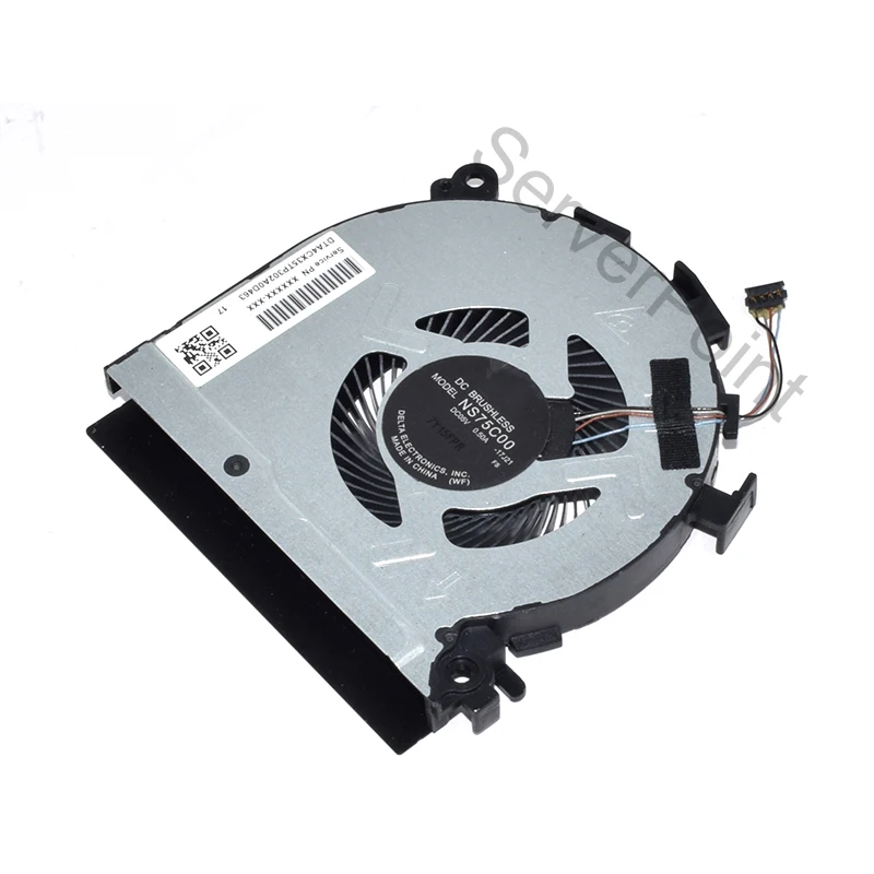 Оригинальный охлаждающий вентилятор для телефона NS75C00-17J21 DC05V 0.50A с четырьмя линиями