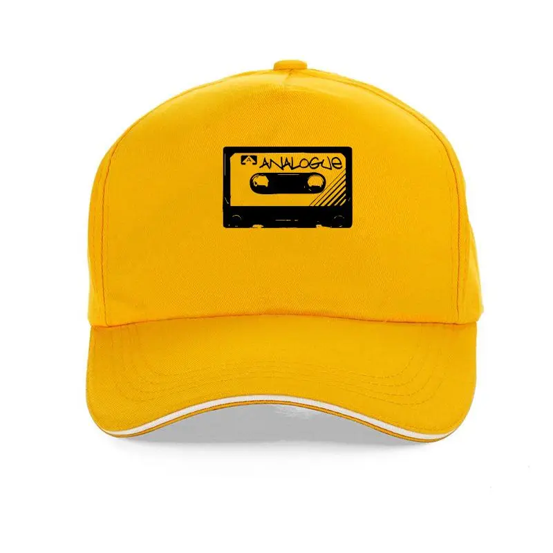 

Gorra de béisbol de cassette analógico, gorra de béisbol de cassette analógico, cinta retro de la vieja escuela