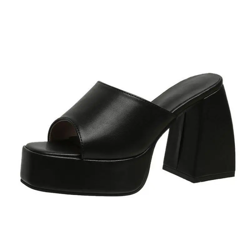 

Ladies High Heel Sandals Platform Casual Shoes 2022 Ladies Casual Summer Wedge Sandals Ladies Platform Shoes Muller Slippers