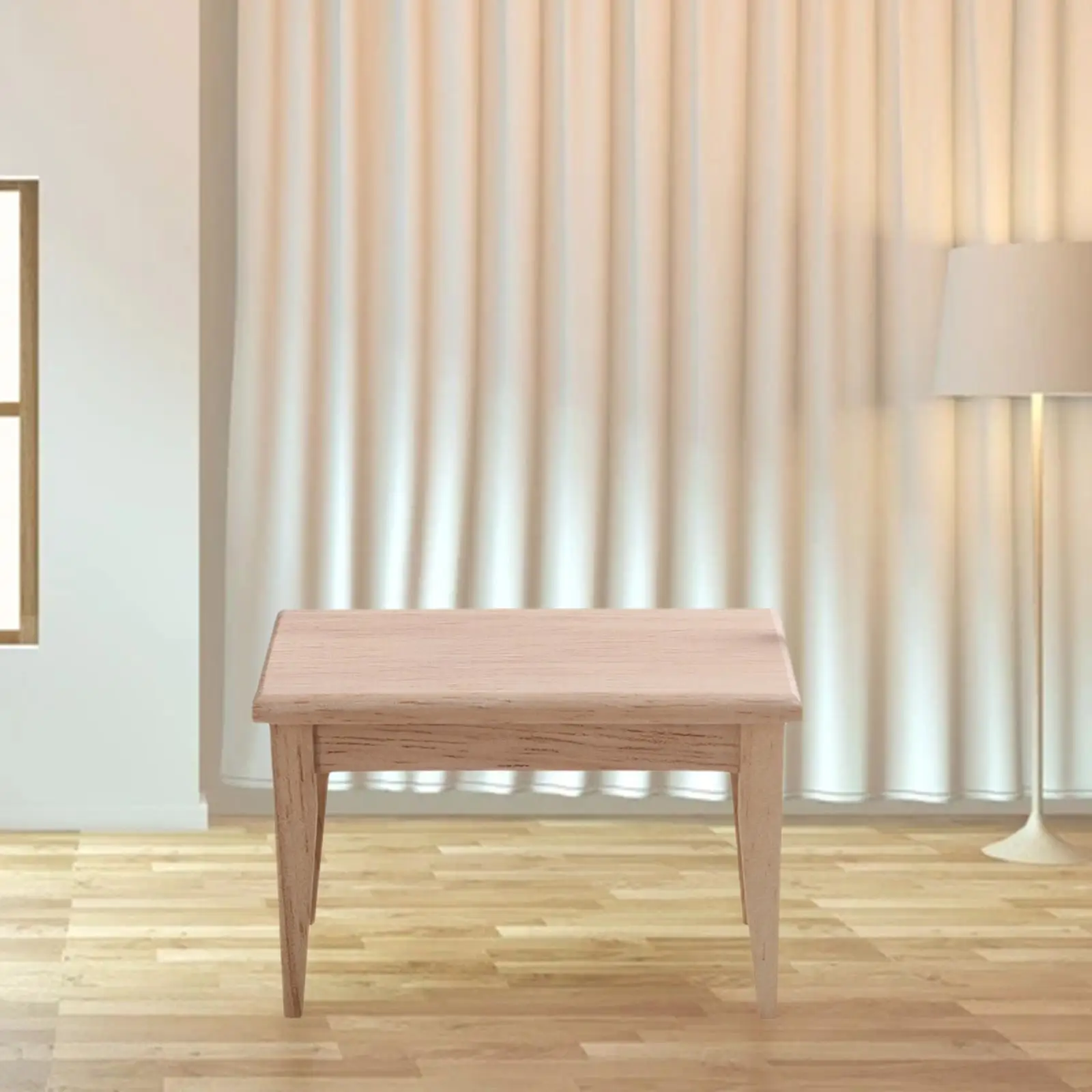 

1:12 Doll House Furniture Toy Table+Chair