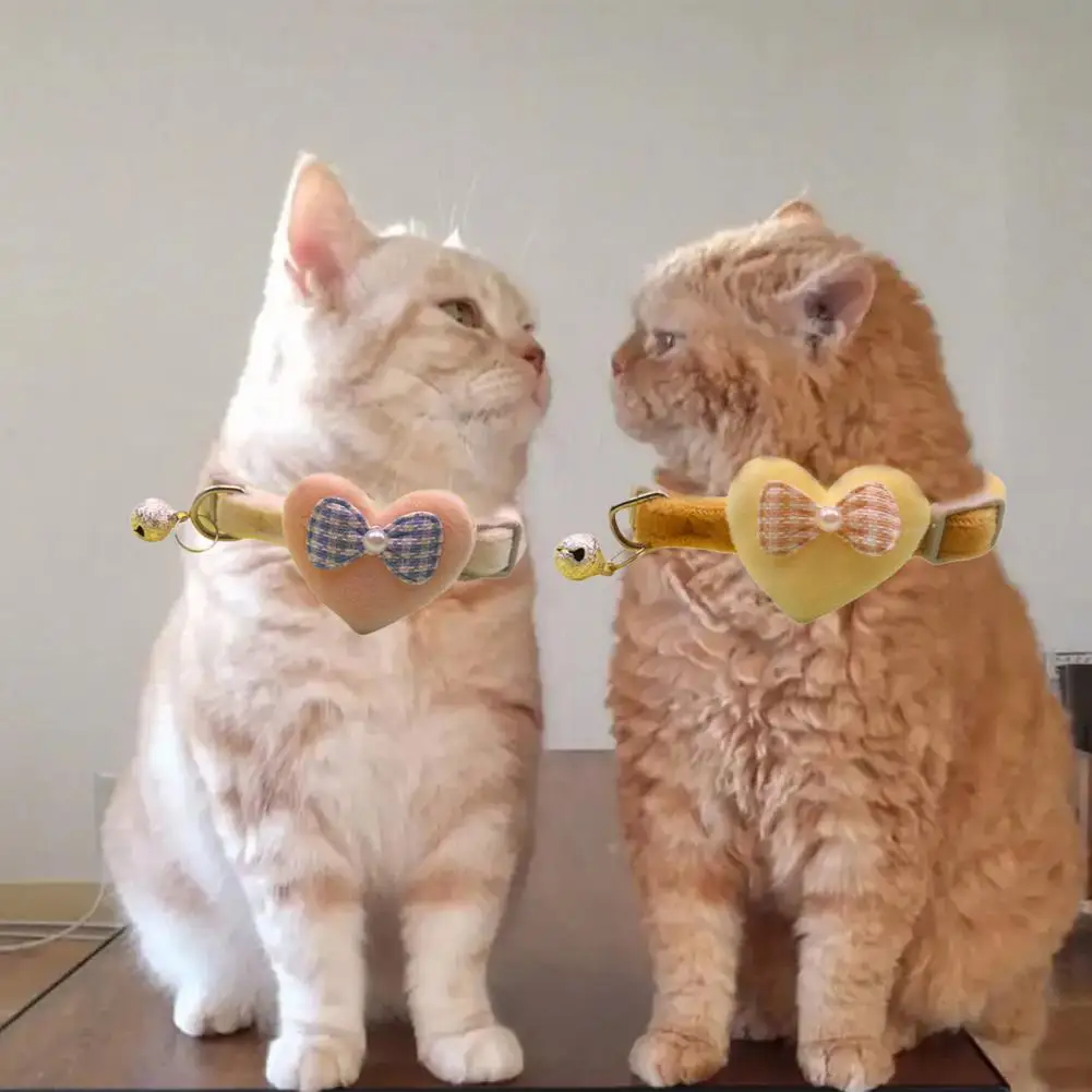 

Симпатичный ошейник для домашних животных, легкий ошейник для собаки с искусственным жемчугом, декоративный ошейник для кошек и собак с бан...