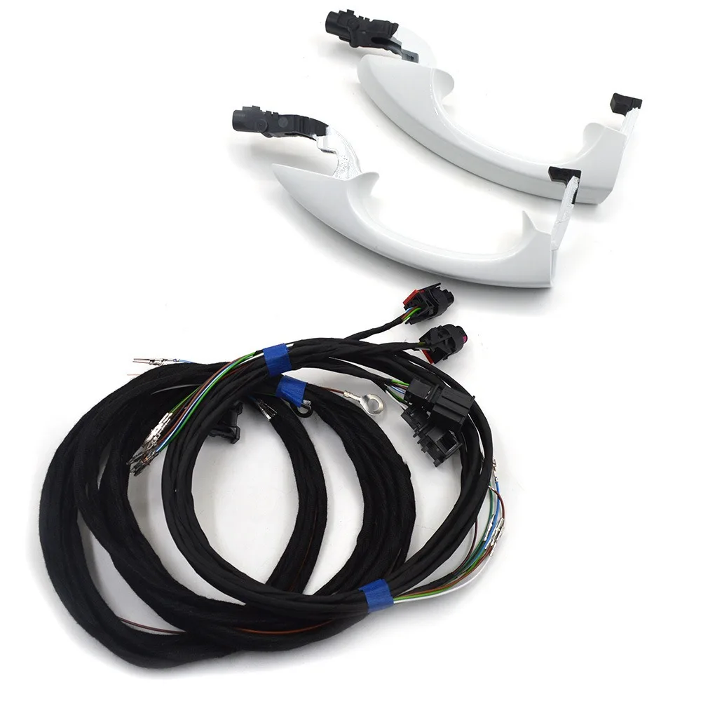 Бесключевой вход для задней двери Golf mk7 Octavia Kodiaq T-Roc задняя дверная ручка с кабелем