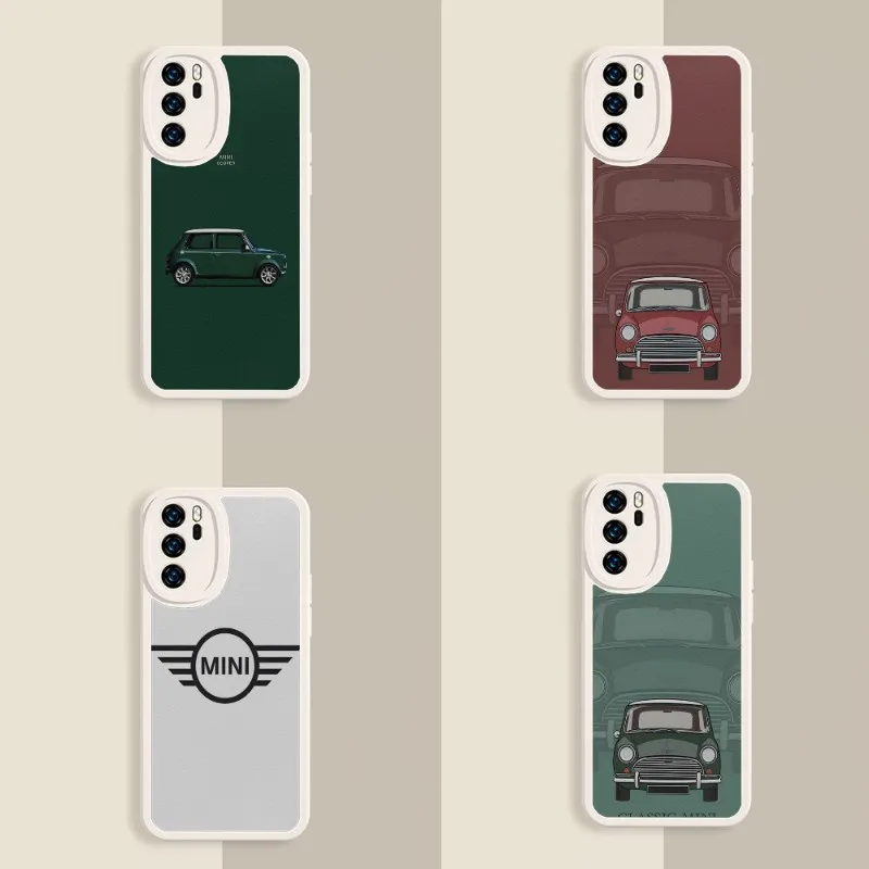 

Luxury Sports Car Mini Phone Case Lambskin For XiaomiRedmi 10 13 11 10A 9A 11x NOTE10 11E 11T Luxury Mobile Cover