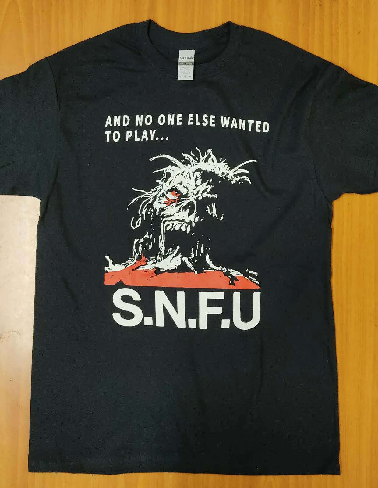 S.N.F.U-панк Футболка-панк одежда-snfu |