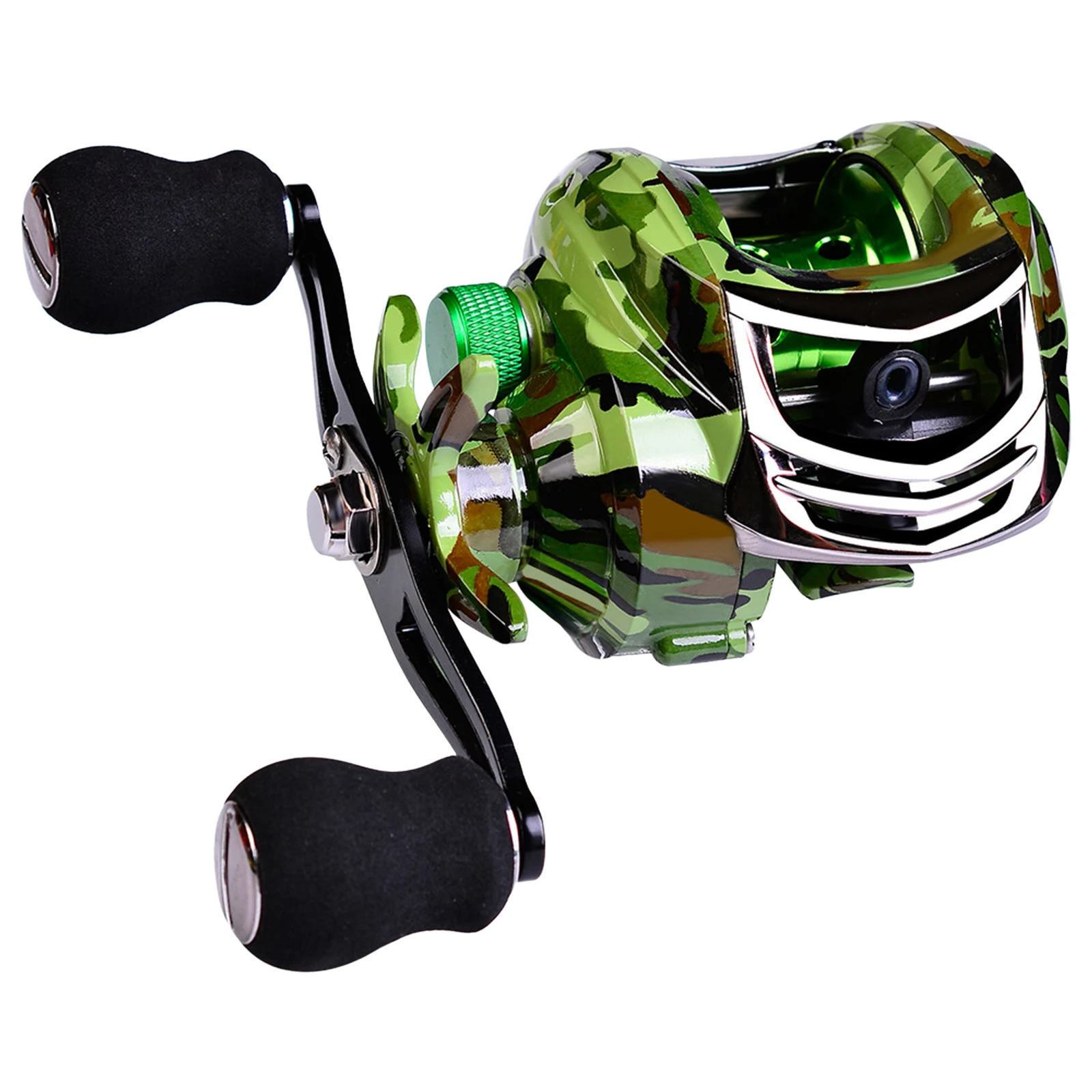 

Baitcasting Reels 7:2:1 Fishing Reel 18+1 BB for Saltwater Freshwater High Speed Fishing Reel