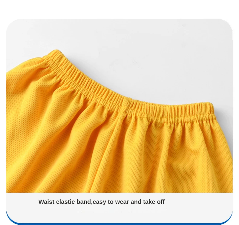 Children's Two-piece Suit for Boys Summer Sports Suit Kids Basketball Jersey