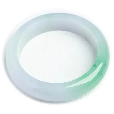 Ювелирные изделия zheru браслет из натурального бирманского нефрита 54 мм-62 мм