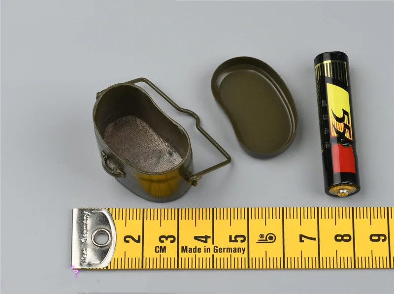 

1/6 Scale YIBO00 Metal Food Box Model for 12''Body DIY Accessories