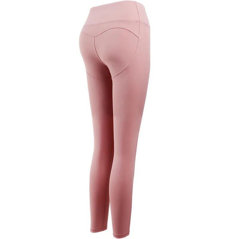 Seamless Peach Hip Fitness Pants High Waist Tight Yoga Pants women Breathable Sweatpants Athletic Workout Leggings Gym Trousers