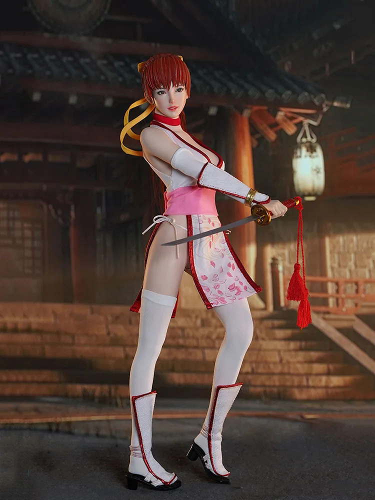 Набор Супер утка 1/6 сексуальный женский солдат-ниндзя нежная Лепка головы