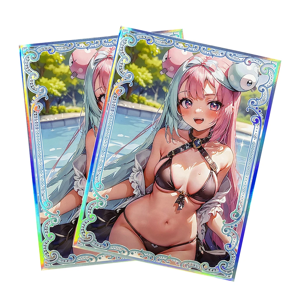 60 шт./упаковка голографические карты для девочек