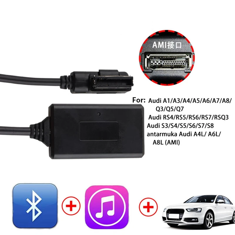 Модуль AMI MMI Bluetooth Aux-кабель беспроводной аудио вход Aux радио медиа интерфейс для Q5