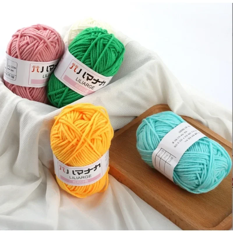 Хлопчатобумажная пряжа 4 Ply 25г Assorted Colors