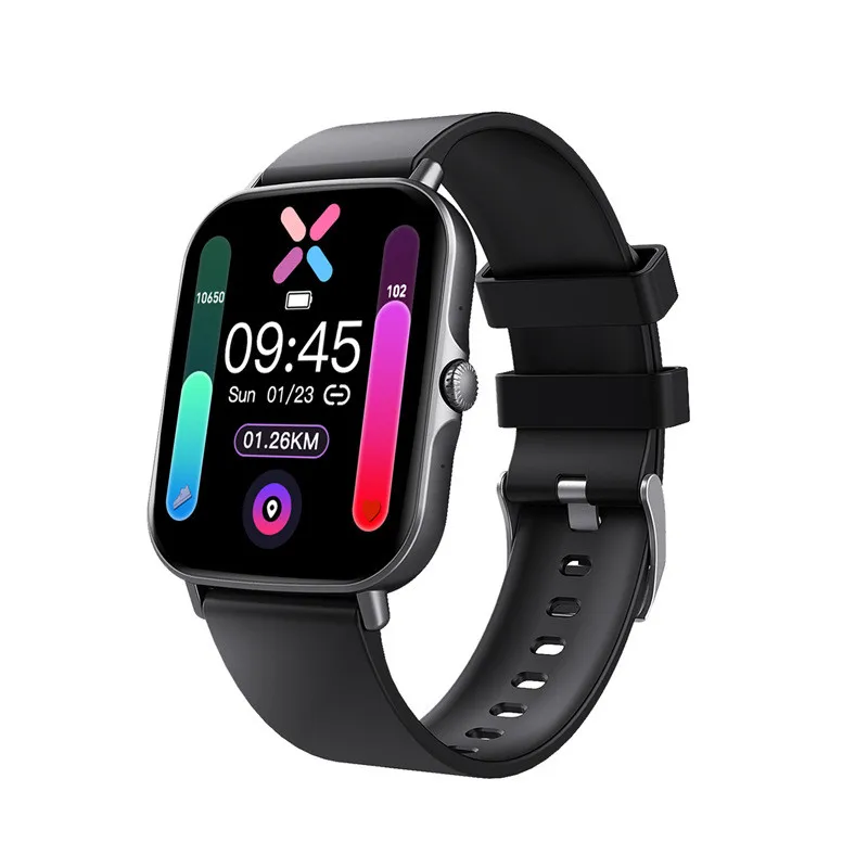 

Smart Watch F15S Men 1.75inch BT Voice Call Customizable Dial Fitness Bracelet Women Heart Rate Temperature Monitor Smartwatch