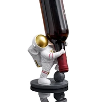 creative wine rack astronaut ornaments wine cabinet tv cabinet european style furnishings living room home decorations gifts