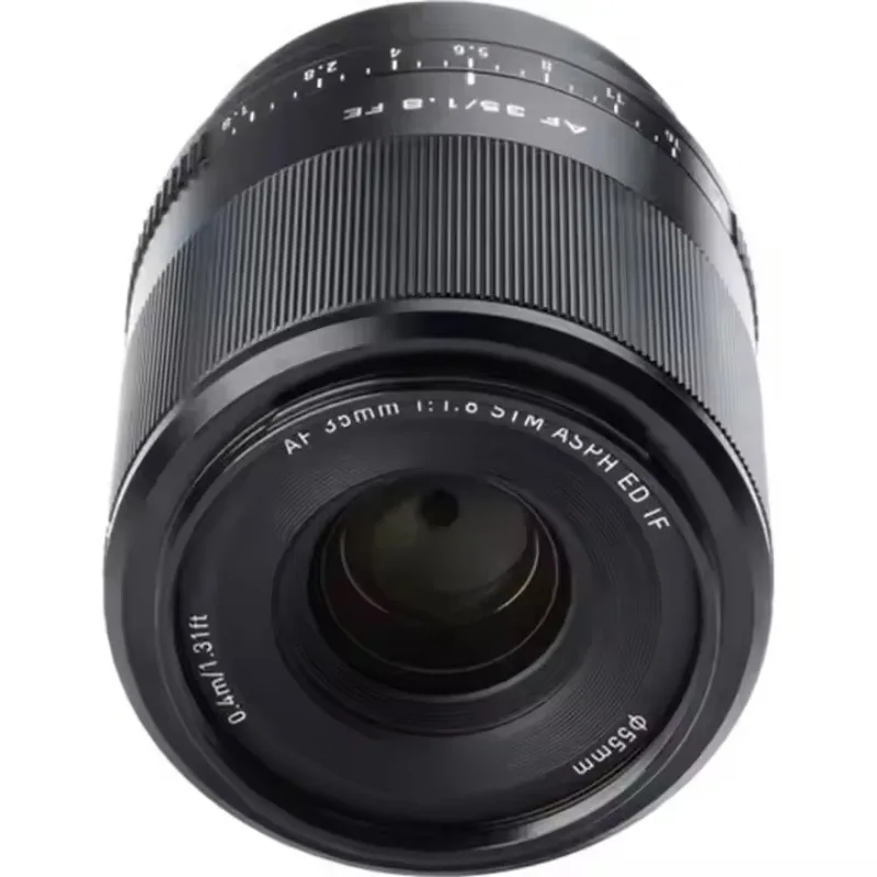 Фото Новый объектив Viltrox AF 35mm F/1.8 FE STM (фикс-фокус) для камер Sony E-mount, совместимый с A7R III, A7R IV, A7 III, A7C, A9 II, NEX-5, NEX-3, A6500, A6300 №5