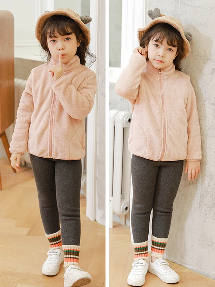 LJMOFA осень-зима новые детские пальто детская повседневная одежда для маленьких