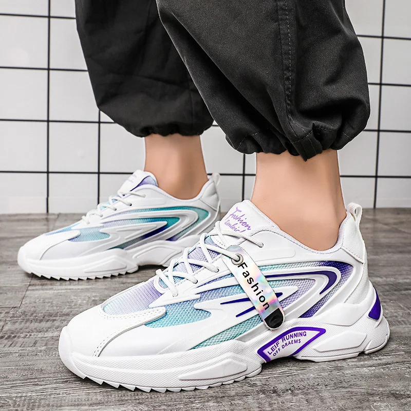 

Men Sneakers Fashion Men Shoes Mesh Casual Shoes Lac-up Male Shoes Lightweight Running Shoe Walking Sneakers Zapatillas Hombre