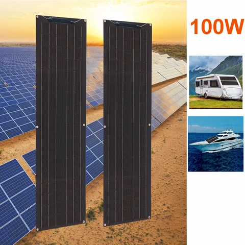 Гибкая солнечная панель 50 Вт Monocrystalline