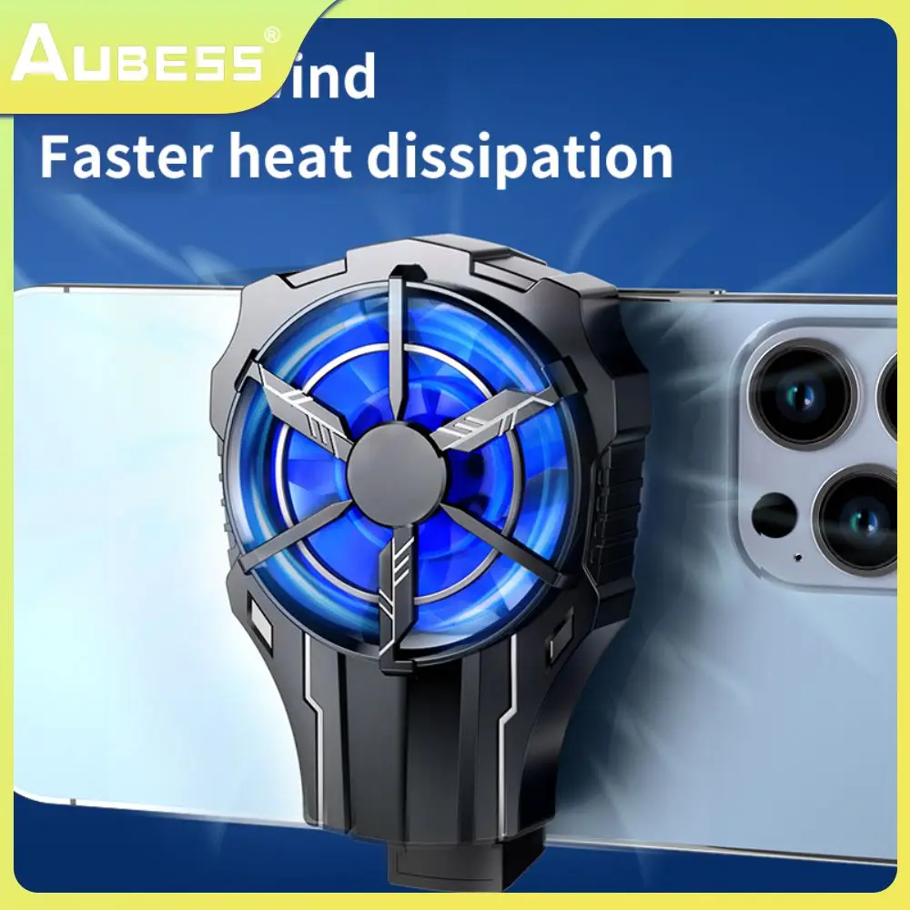 

Cell Phone Cooler Firm 68-89mm High Power Semiconductor Noise Reduction Rapid Universal Phone Cooling Fan Consumer Electronics