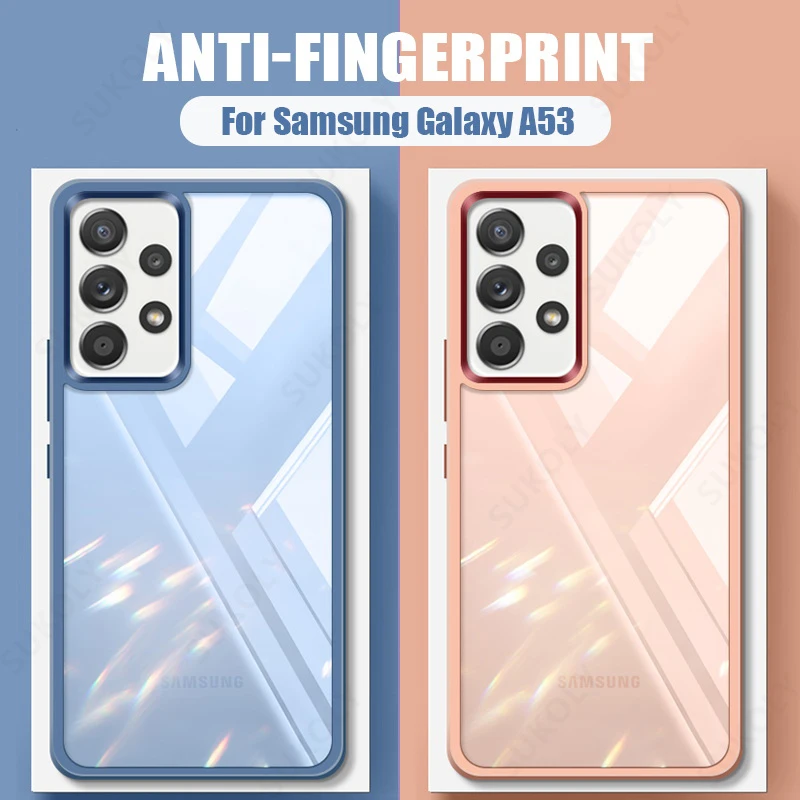 

Luxury Transparent Case For Samsung Galaxy S22 S21 Ultra S20 FE A53 A52 S22 Ultra A52s Shockproof TPU Clear Phone Cover Bumper