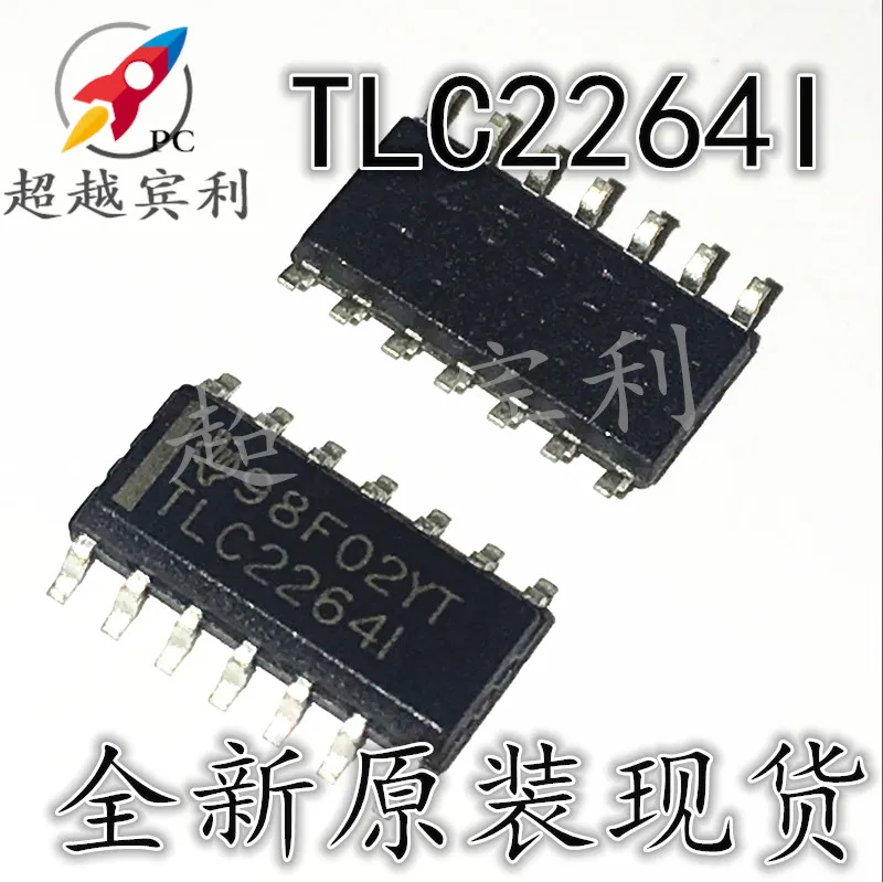 

10pcs original new TLC2264IDR TLC2264ID TLC2264I SOP14 amplifier chip