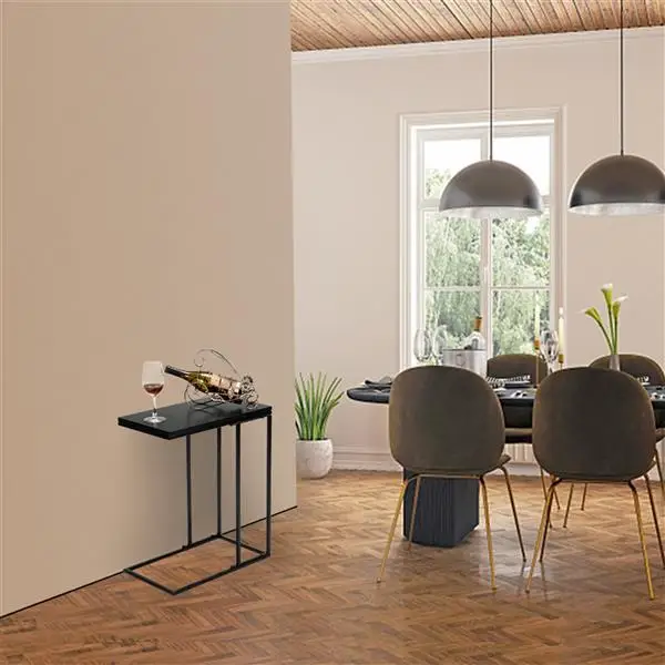 

Steel Frame L Side Table For Living Room Bedroom Assemble Side Table
