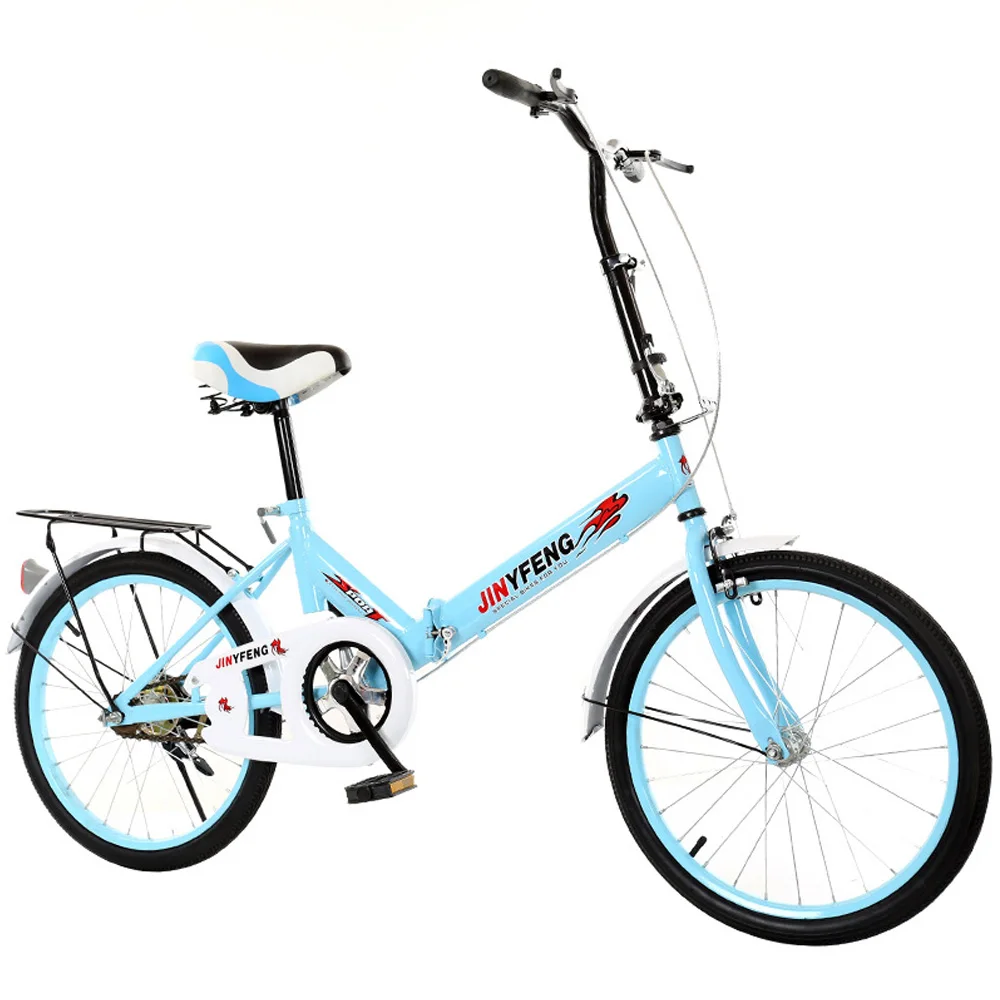 

Складной велосипед для детей, учеников начальной и средней школы, для взрослых мужчин и женщин, задний тормоз, чувствительная тормозная система