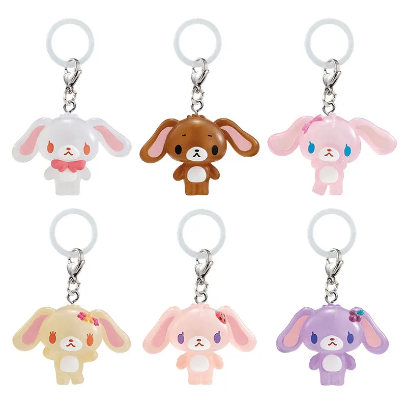 Фото Оригинальные шармы Gashapon Sanrio Sugarbunnies от Bandai Namco |   Милый брелок-подвеска для сумки и брелок-зонт, аниме-коллекционные сувениры, идеальный подарок №5