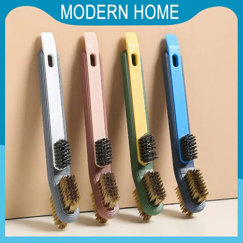 

Durable Gas Stove Cleaning Brush Not Easy To Loosen Convenient Storage And Drainage Strong Brush Comfortable Texture Wire Brush
