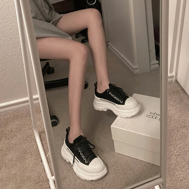 Универсальная повседневная женская обувь эспадрильи на платформе криперы