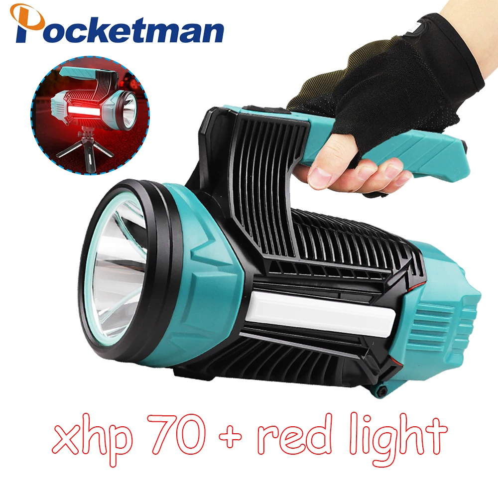 

High-Power Super Bright Flashlight Strong Light Rechargeable Light Portable LED Searchlight Outdoor Long-Range Emergency