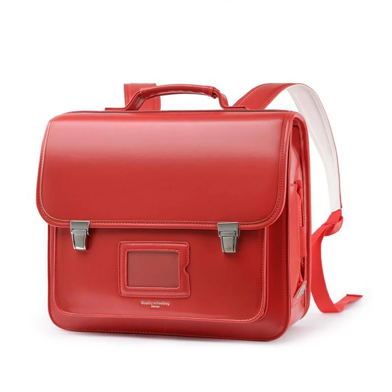 

Японские школьные ранцы для девочек, ортопедические Водонепроницаемые рюкзаки из ПУ для начальной школы 1-4 классов