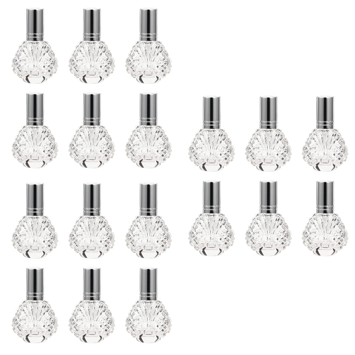 

18 Empty Small Spray Bottle Sprayer Glass Vials Spray Bottle