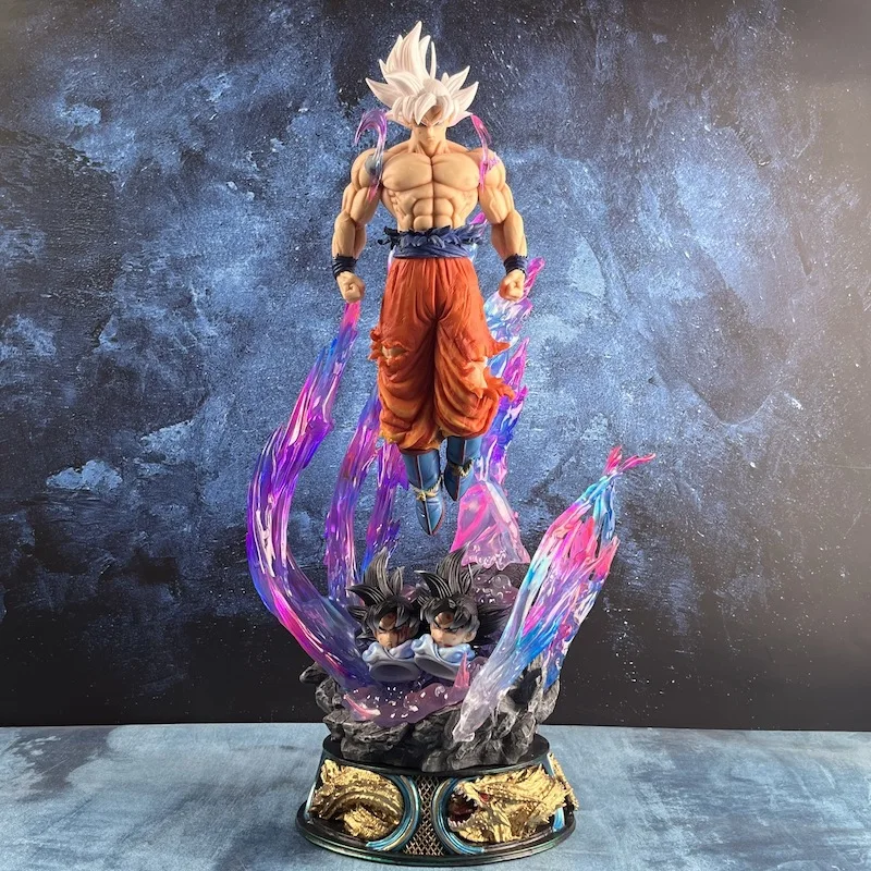 

Аниме Драконий жемчуг Z Saiya Goku экшн-модель ручной работы игрушки настольное украшение подарок на день рождения сюрприз