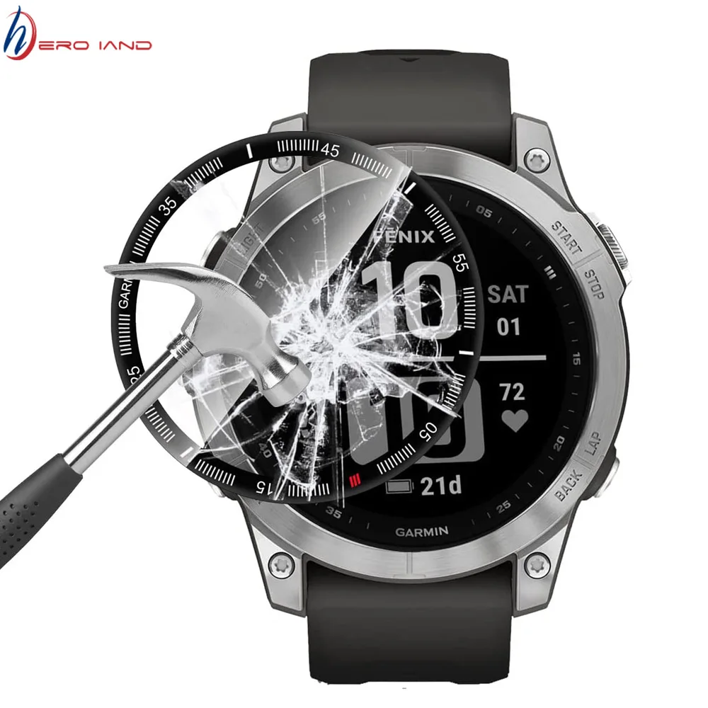 

1 Pc Screen Protector Film Cover For Garmin Smartwatch Protection Guard 3D Composite Watch Accessories Films