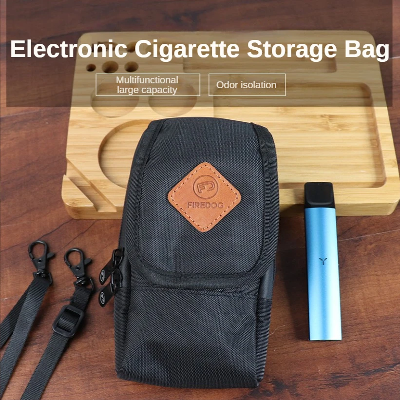 

Сумка для хранения электронных сигарет, многофункциональный вместительный набор для курения с активированным углем и изоляцией запаха