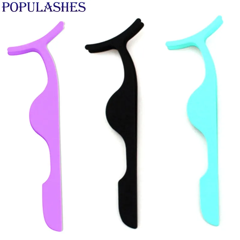 

Eyelash Curler Tweezers Wholesale False Eyelashes Aid Eyelash Tweezers Anti-shake Arc Makeup Clip Tool for Fake Eye Lash