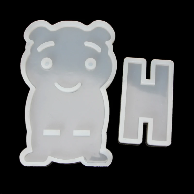 

Cartoon Design Cell Phone Bracket Silicone Mold DIY Epoxy Resin Jewelry Crafts